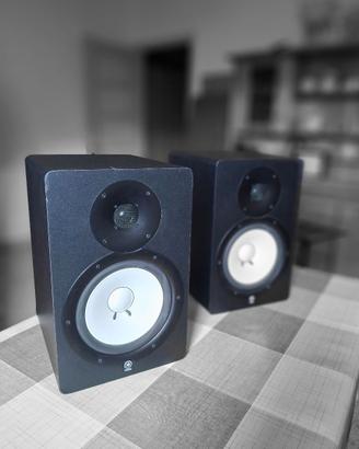 Set studio completo: Yamaha HS80+stativi+Scarlett2