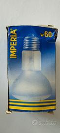 lampadine PHILIPS e IMPERIA R63 E27 60W 230V