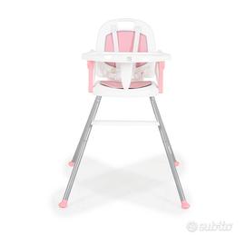 Seggiolone rosa richiudibile