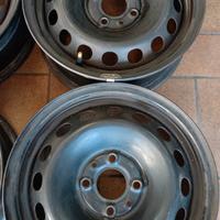 Coppia cerchi in ferro Fiat-Lancia R14