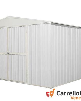 Box prefabbricato acciaio lamiera 360x430 bianco