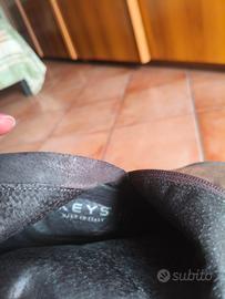 Stivali camoscio marroni