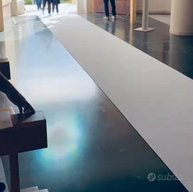 Tappeto bianco matrimonio