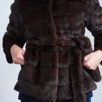 Giacca In Eco Pelliccia Con Cappuccio