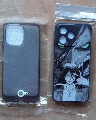 2 Cover Realme Note 50 Nuove + Attack on Titan
