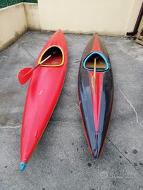  canoa cayak in vetroresina