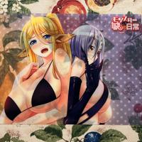 mouse pad ufficiale monster musume semitrasparente