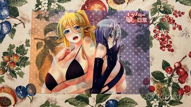 mouse pad ufficiale monster musume semitrasparente