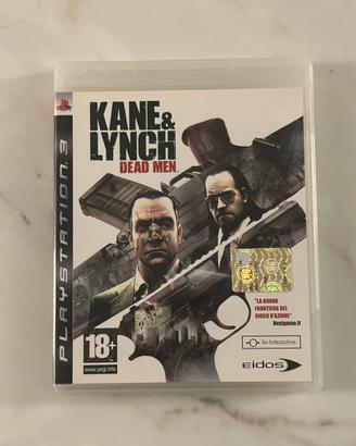 Kane & Lynch gioco per ps3