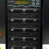Masterizzatore CD- DVD torre x 5 + stampante