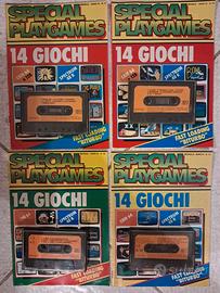N° 4 RIVISTE CON CASSETTA "SPECIAL PLAYGAMES"