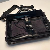 Borsa da lavoro Piquadro pelle e tessuto