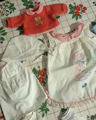 Vestitini  per bambole vintage Furga e Migliorati