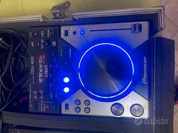 CDJ 400 CON MIXER E FLIGHT CASE