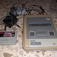 Console Super Nintendo, con accessori e 2 giochi