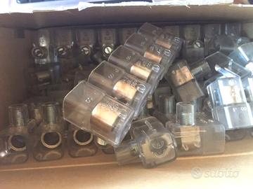 200 morsetti a cappuccio 10mm 20 stecche da 10 pz