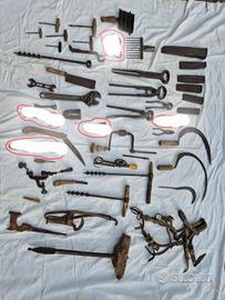 attrezzi antichi del contadino 