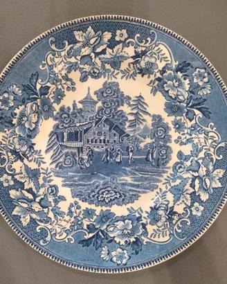 Piatto vintage inceramica Avon Cottage Wedgwood &