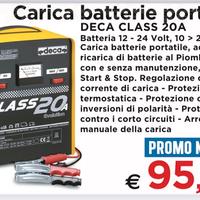 Carica batterie portetile DECA CLASS 20A