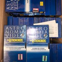 raccolta videocassette VHS asronomia