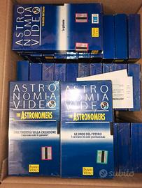 raccolta videocassette VHS asronomia