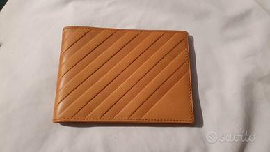 portafogli porta assegni pelle