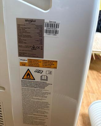 Whirlpool PACF212CO W 12000 btu +Kit finestra