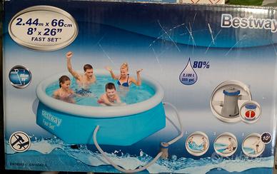 motore per PISCINA + kit trattamento acqua
