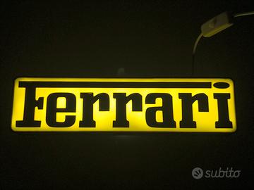 Lampada led  Ferrari 