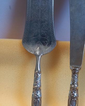 Set per dolce in argento sterling