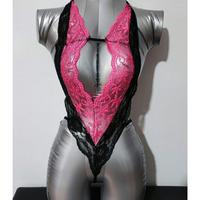 Body intimo NUOVO tg. S donna ragazza fucsia nero 