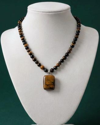 Collana occhio di tigre