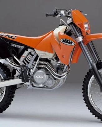 TELAIO TARGATO KTM EXC 400 2002 2003 2004