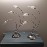 2 lampade da tavolo/comodino Aureliano Toso