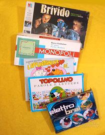GIOCHI da tavolo anni 80