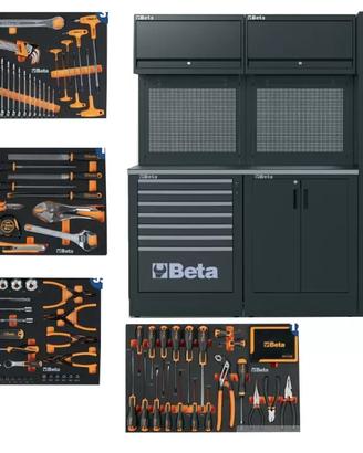 Arredo officina BETA RSC50 2.0 con 224 utensili