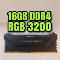 16gb ddr4 corsair vengeance pro RGB 3200mhz c16