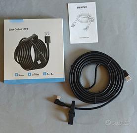 Cavo USB-C 90°, 500cm -- Nuovo