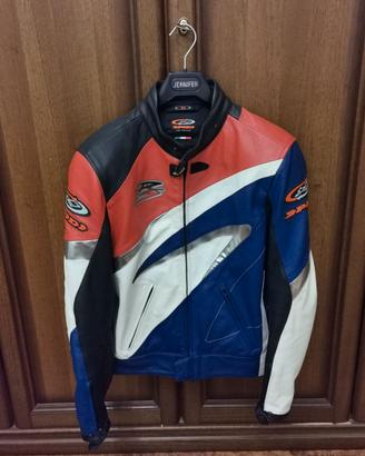 Giacca in pelle da moto