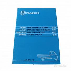 Variante catalogo parti di ricambio Piaggio Ape Ca