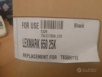 Laser toner lexmark