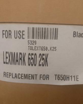 Laser toner lexmark