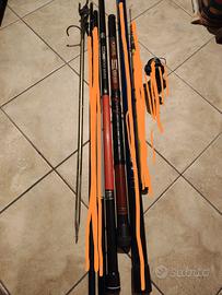 set 2 Canne da pesca allungabili 