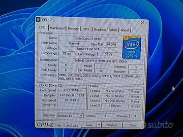 PC Intel i5-4440 + ASUS H81M-E + 8GB RAM DDR3 • CP