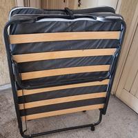 Brandina ortopedica pieghevole con materasso 80x19