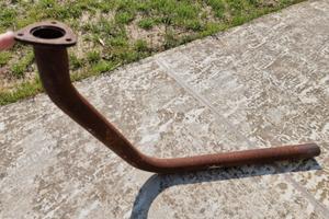 Tubo scarico fiat 615 primo tronco, usato