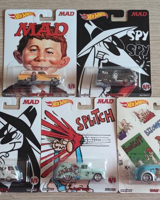 Hot Wheels Mad Magazine Set Completo 5/5
- Raro