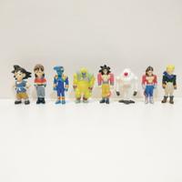 x 8 pz personaggi dragonball gt ovetti sorpresine