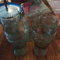 set bicchieri coca cola