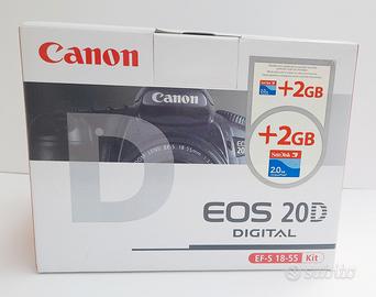Scatola Canon 20 D 